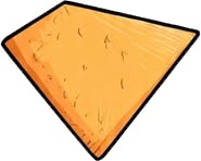 a piece of cheese on a white background.jpg